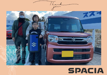 K様スペーシア納車☆彡
